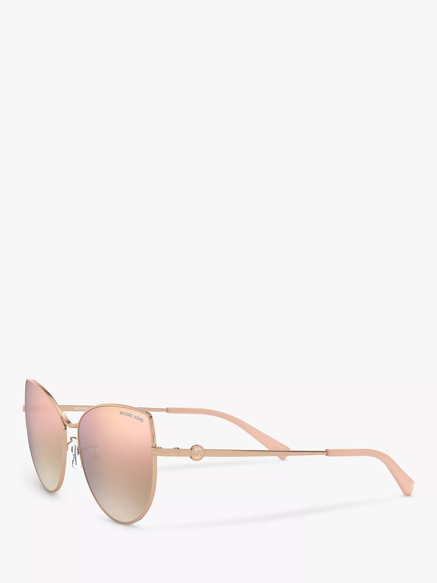 Michael Kors Women's Polarised Sunglasses La Paz Rose Gold MK1062-GR8 Sunglasses