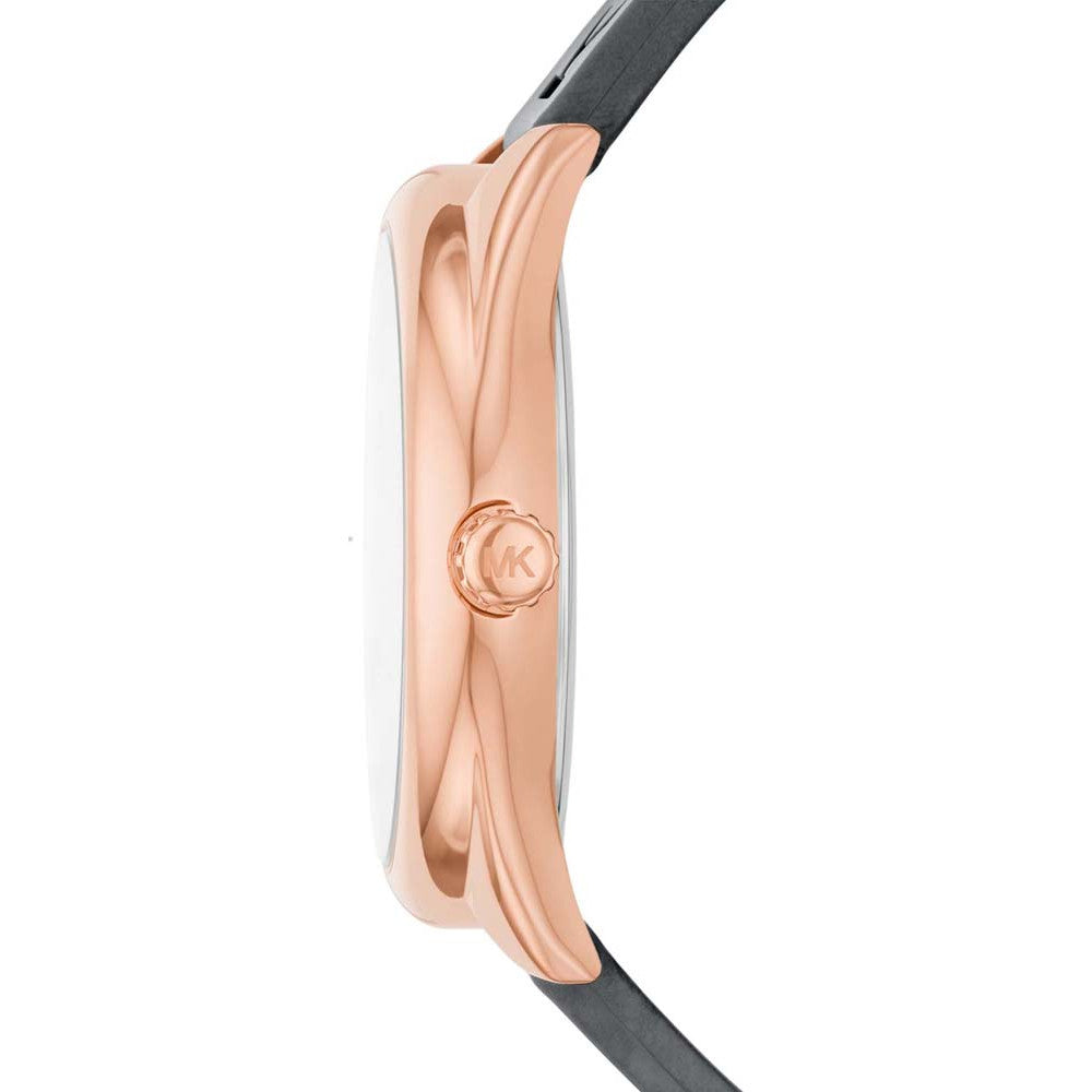 Michael Kors Ladies Watch Janelle 42mm Grey Rose Gold MK7314-GR8 Sunglasses