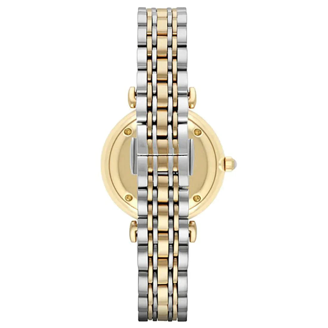 Emporio Armani Ladies Watch T-Bar Gianni Gold And Silver AR8031-GR8 Sunglasses