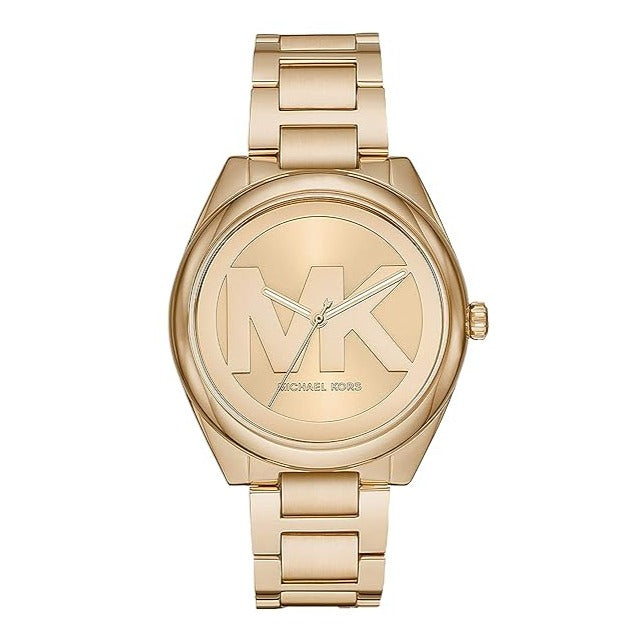 Michael Kors Ladies Watch Janelle 42mm Gold MK7086-GR8 Sunglasses