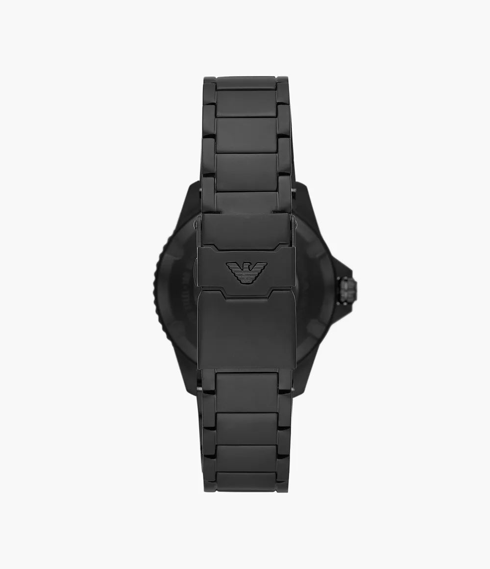 Emporio Armani Men's Watch 42mm Black AR11398-GR8 Sunglasses