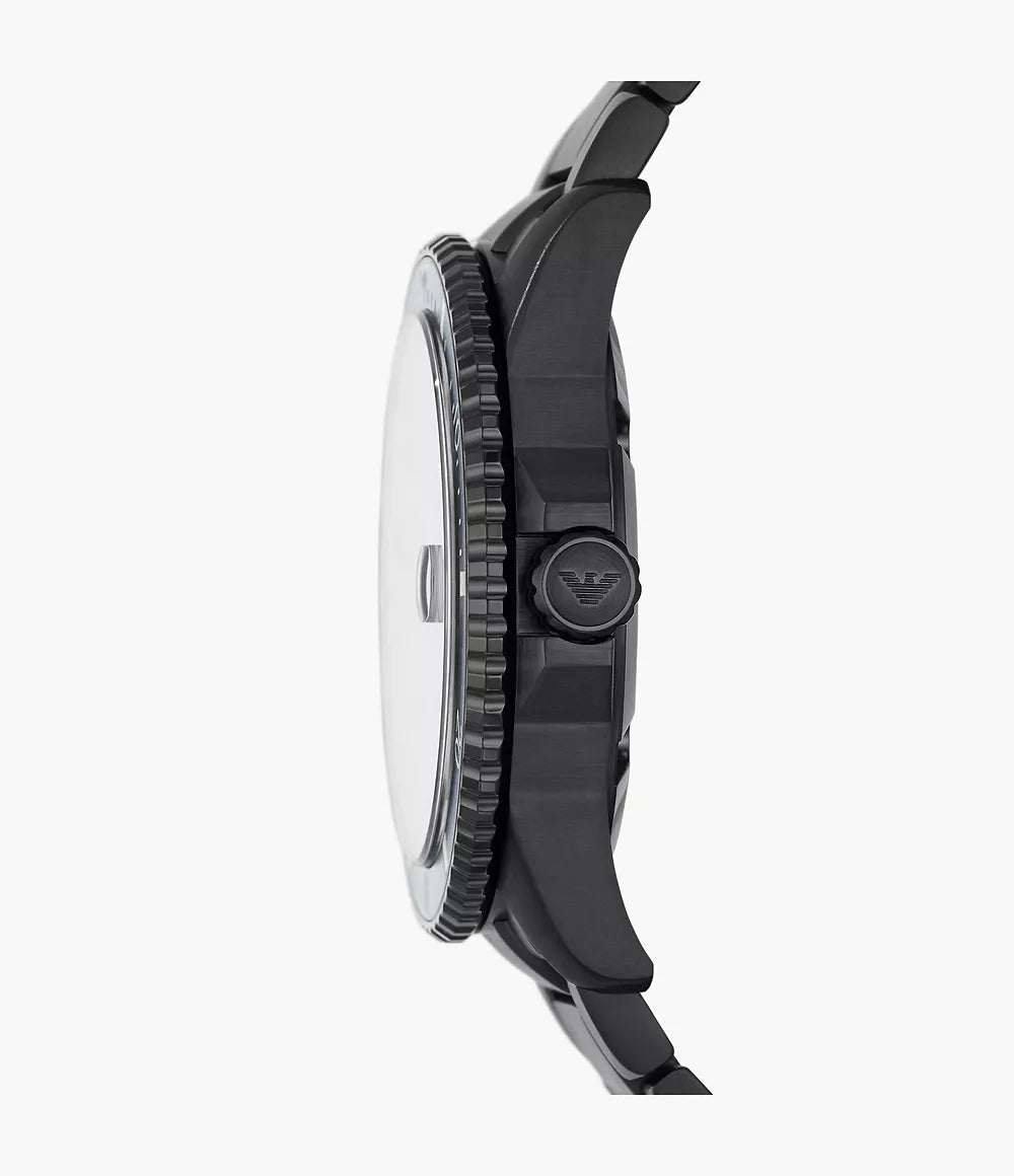 Emporio Armani Men's Watch 42mm Black AR11398-GR8 Sunglasses