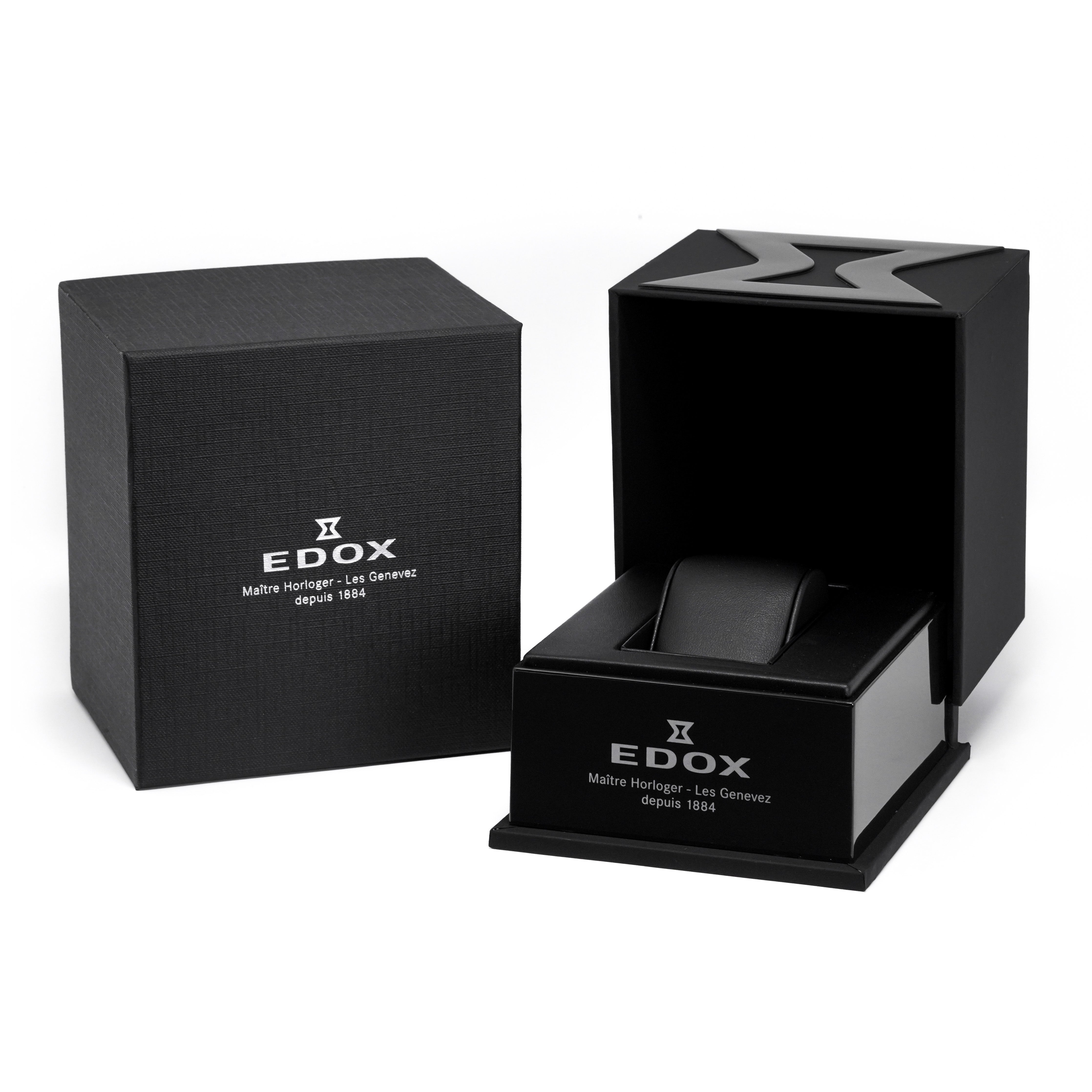 Edox Men's Watch Neptunian Automatic Blue 80120-3NM-BUIDN-GR8 Sunglasses