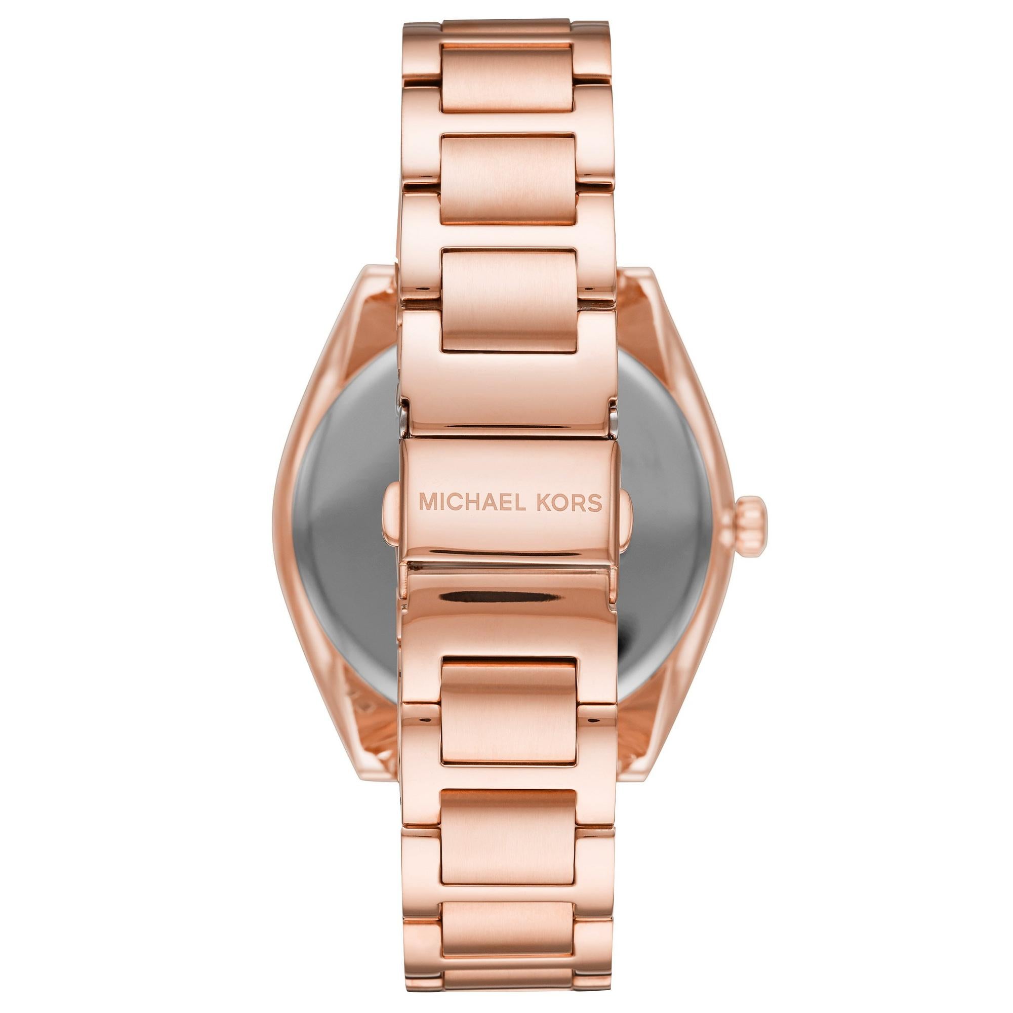 Michael Kors Ladies Watch Janelle 42mm Rose Gold MK7312-GR8 Sunglasses