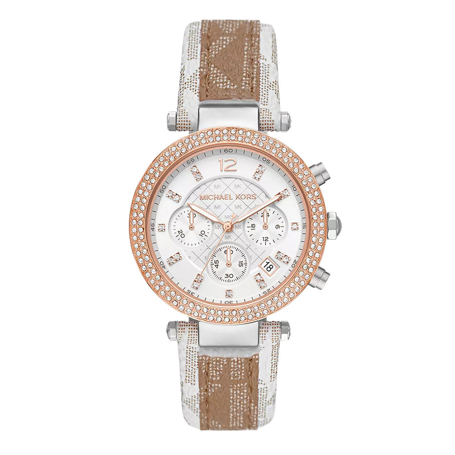 Michael Kors Ladies Watch Parker Chronograph 39mm Gold Rose MK6950-GR8 Sunglasses