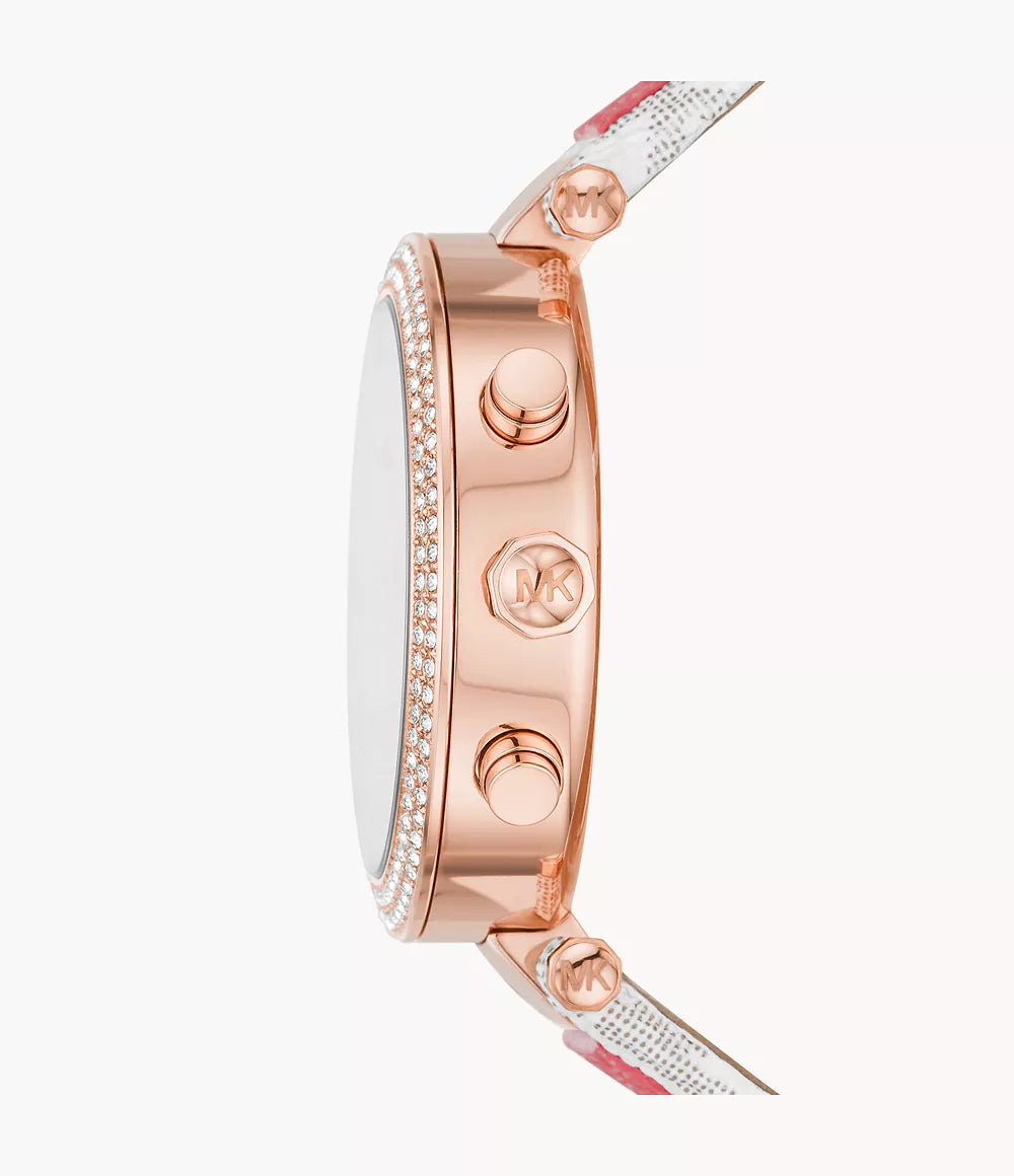 Michael Kors Ladies Watch Parker Chronograph 39mm White Rose Gold MK6951-GR8 Sunglasses