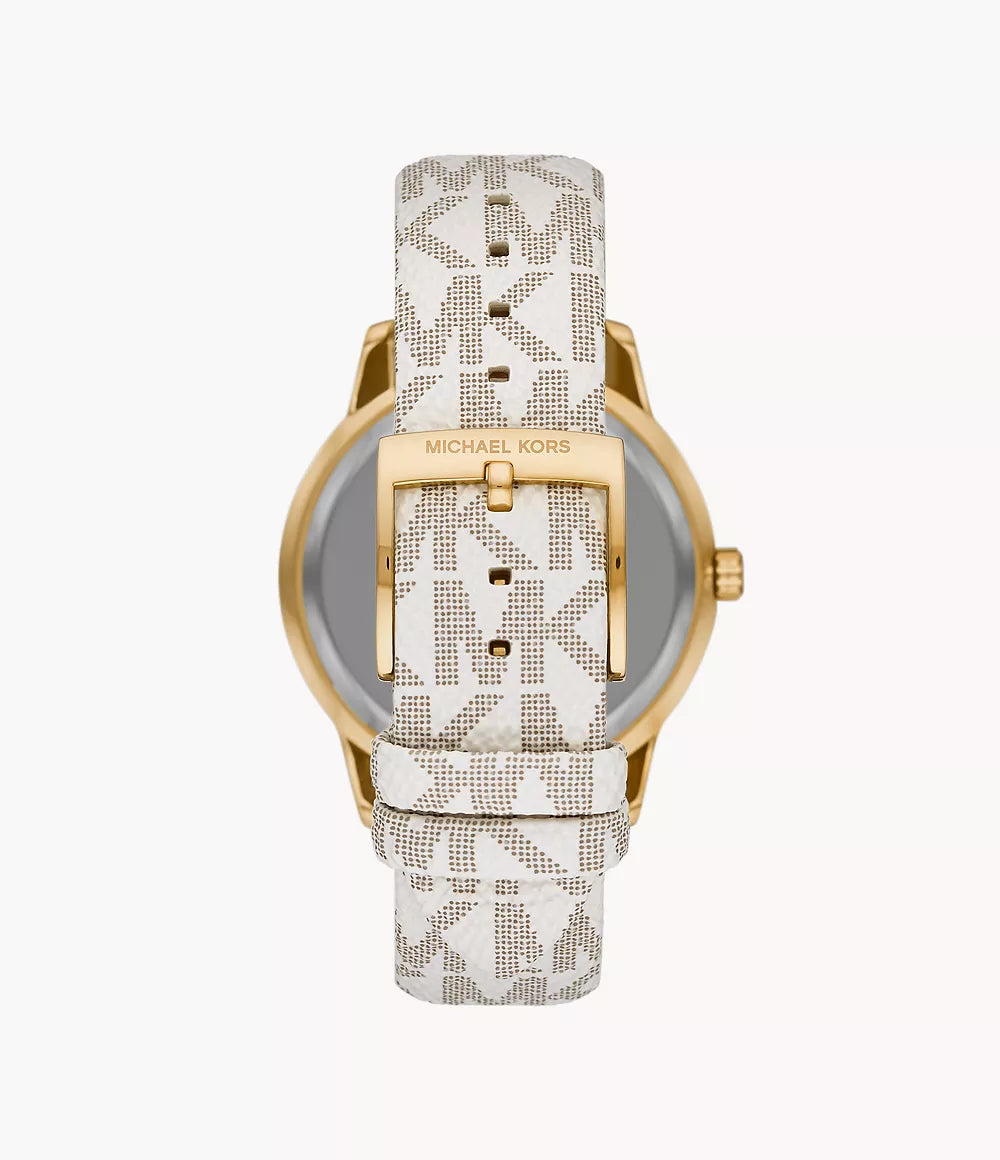 Michael Kors Ladies Watch Tibby 40mm Gold White MK6967-GR8 Sunglasses