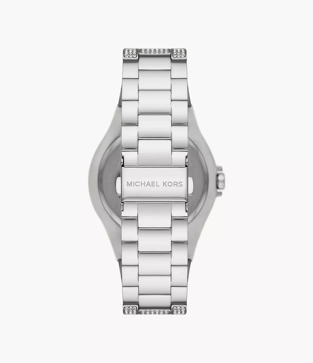 Michael Kors Ladies Watch Lennox 41mm Blue Silver MK6990-GR8 Sunglasses