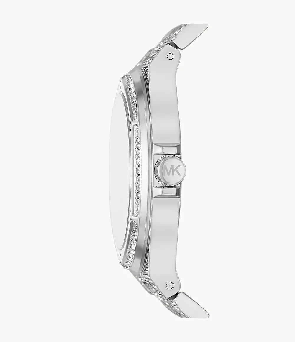 Michael Kors Ladies Watch Lennox 41mm Blue Silver MK6990-GR8 Sunglasses