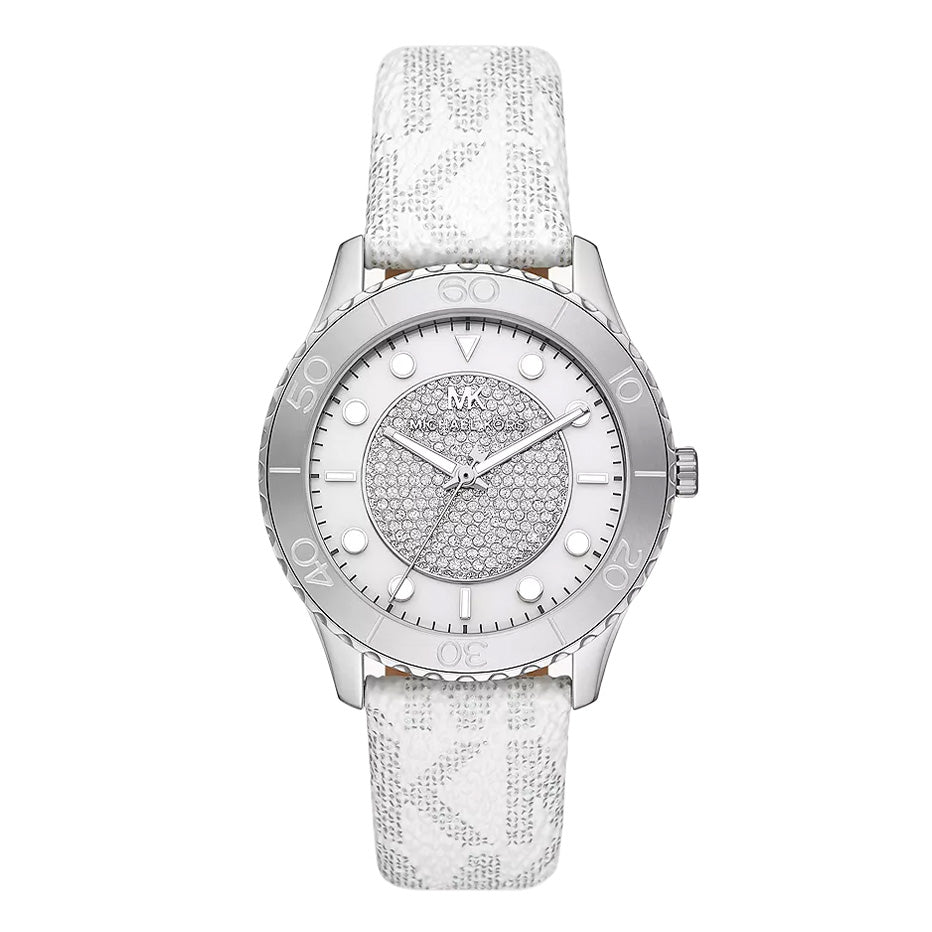 Michael Kors Ladies Watch Runway 40mm Silver MK6998-GR8 Sunglasses