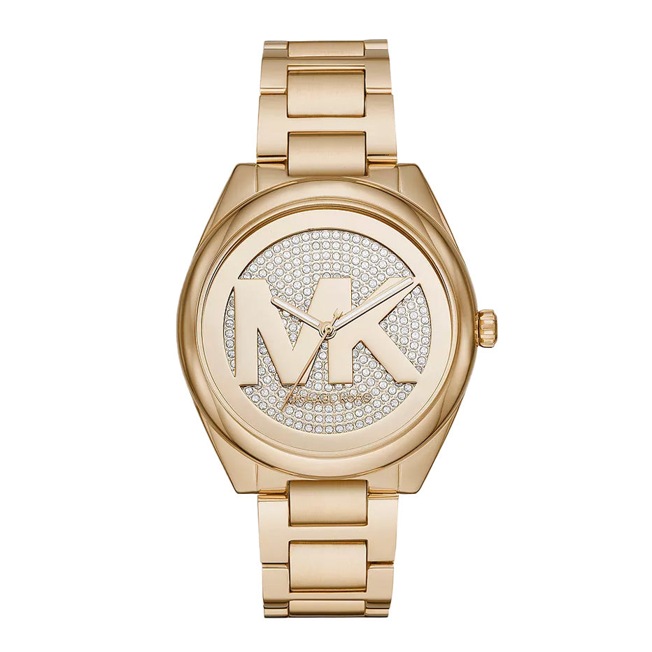 Michael Kors Ladies Watch Janelle 42mm Gold MK7088-GR8 Sunglasses