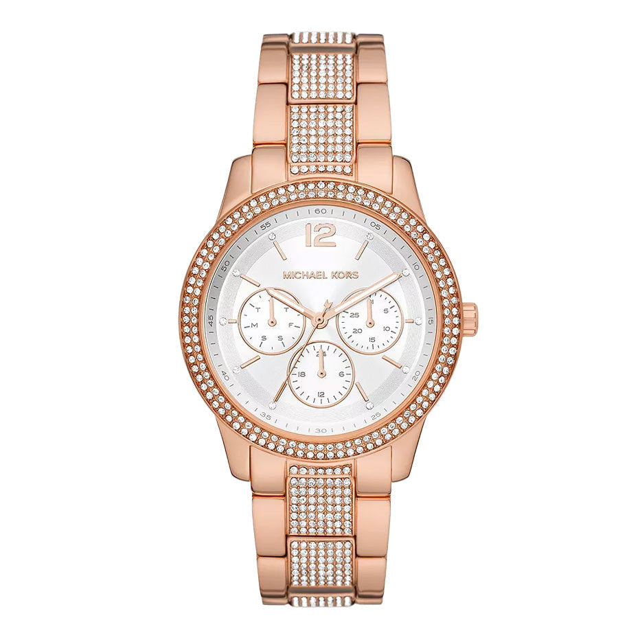 Michael Kors Ladies Watch Tibby 40mm Gold Rose MK7293-GR8 Sunglasses