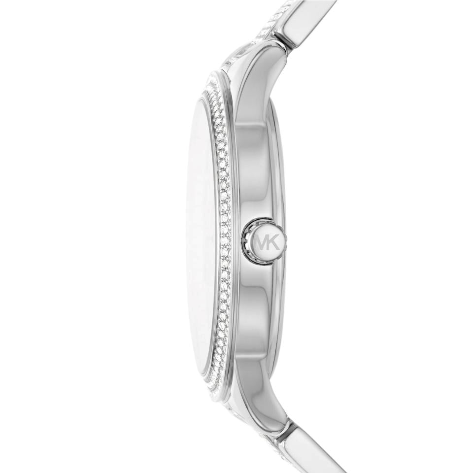 Michael Kors Ladies Watch Tibby 40mm Silver MK7294-GR8 Sunglasses