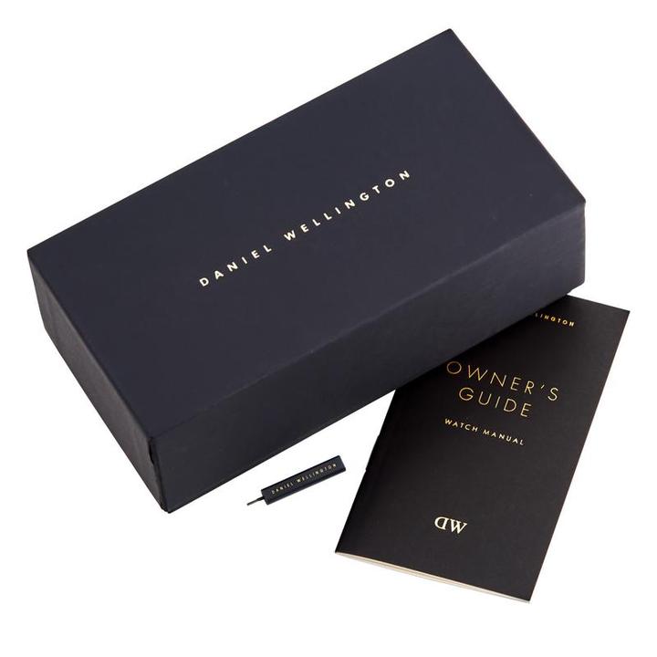 Daniel Wellington Quadro Mini Lumine Bezel Gold Watch DW00100730-GR8 Sunglasses