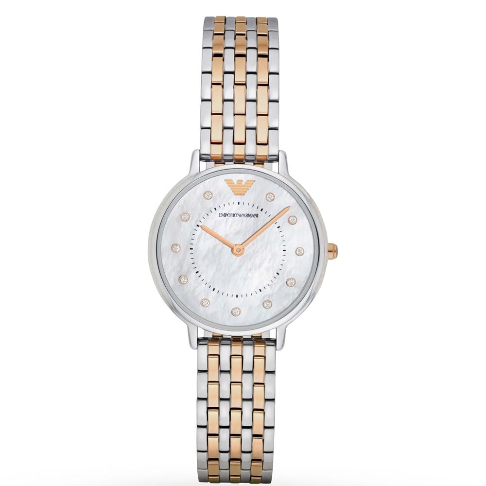 Emporio Armani AR2508 Ladies Two Tone Watch-GR8 Sunglasses