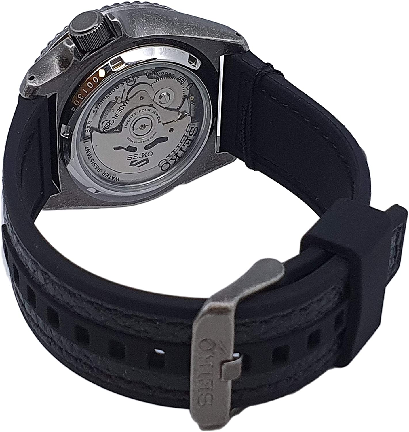 Seiko Men's Black 5 Sports Watch SRPE79K1-GR8 Sunglasses