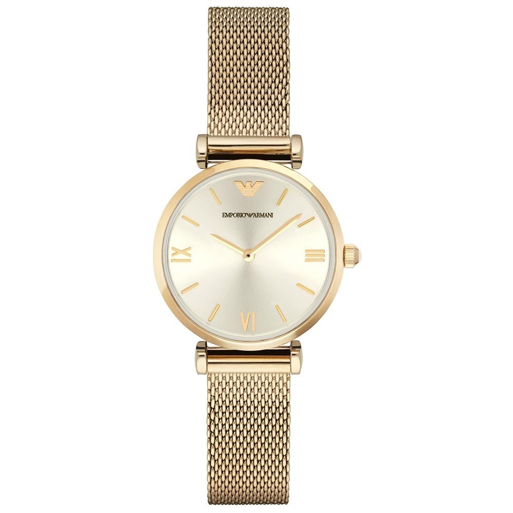 Emporio Armani Ladies Watch Gianni T-Bar Gold AR1957-GR8 Sunglasses