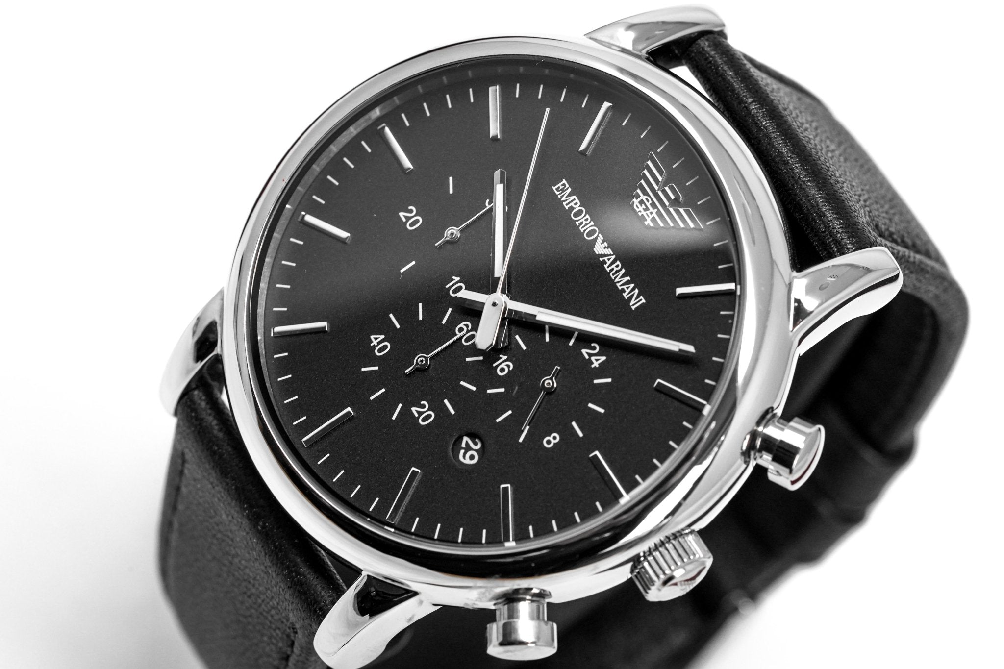 Emporio Armani Men's Luigi Chronograph Watch AR1828-GR8 Sunglasses