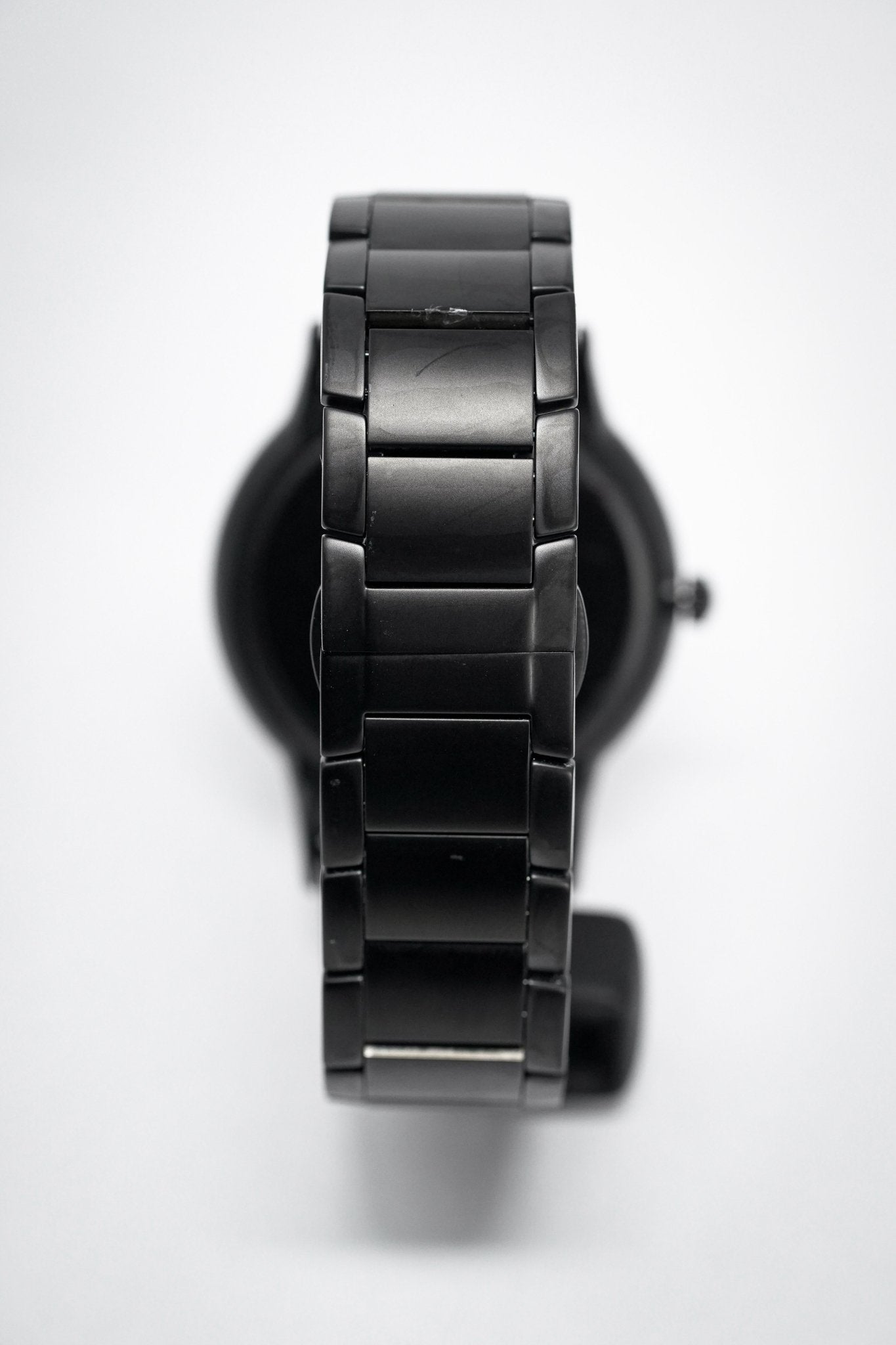 Emporio Armani Men's Luigi Watch Black PVD AR11079-GR8 Sunglasses