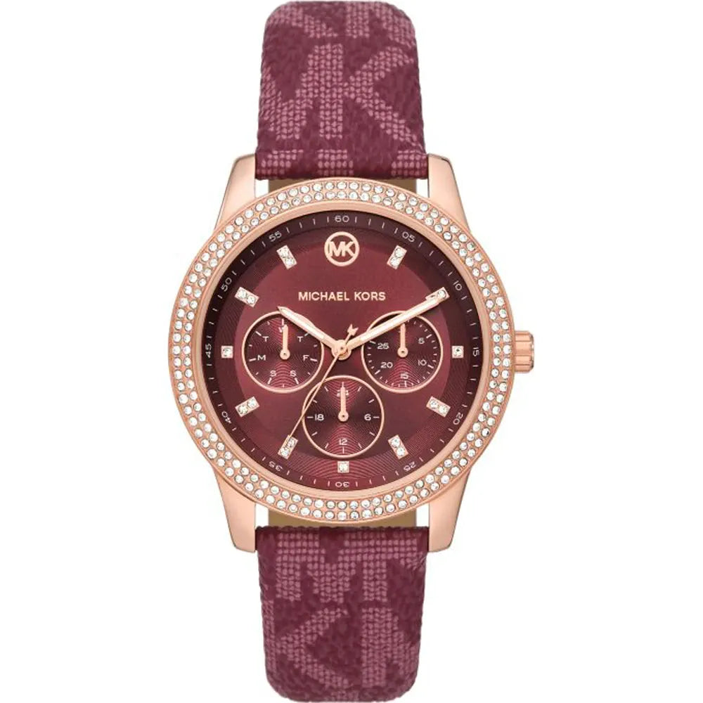 Michael Kors Ladies Watch Tibby 40mm Red MK2967-GR8 Sunglasses