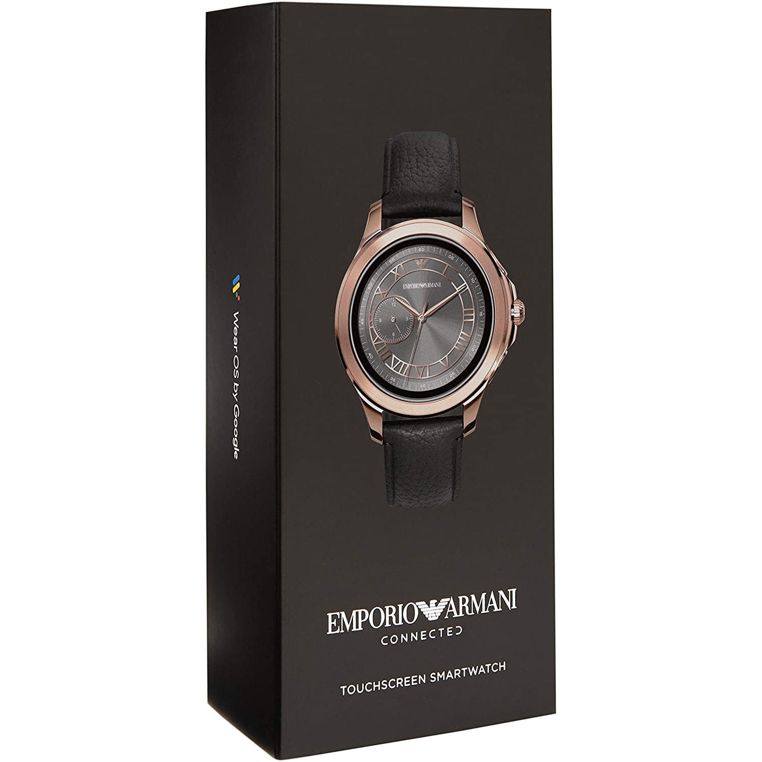 Emporio Armani ART5012 Men's Black Connected Gen 4 Smartwatch-GR8 Sunglasses