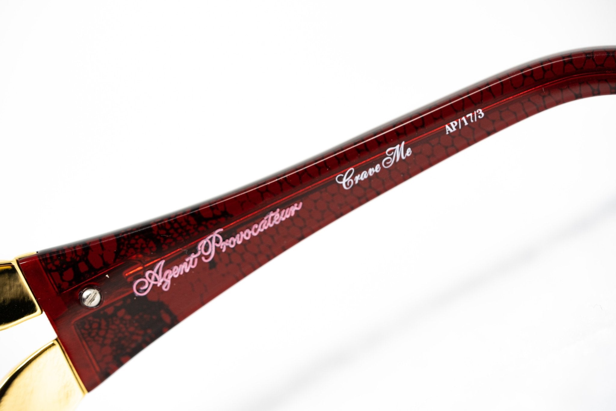 Agent Provocateur Sunglasses Oversized Frame Burgundy and Grey Lenses Category 3 - AP17C3SUN - Watches & Crystals
