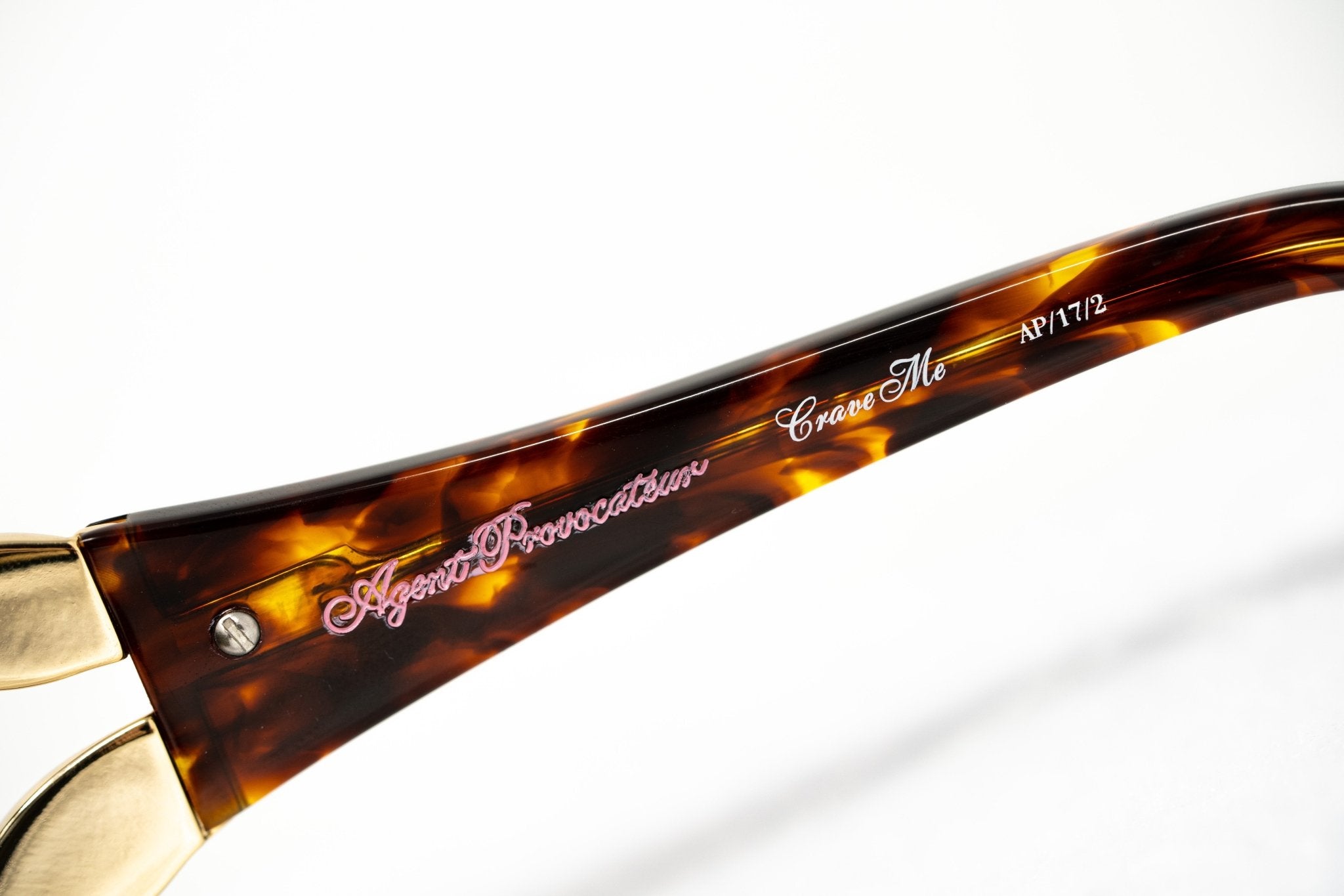 Agent Provocateur Sunglasses Oversized Frame Tortoiseshell and Green Lenses Category 3 - AP17C2SUN - Watches & Crystals