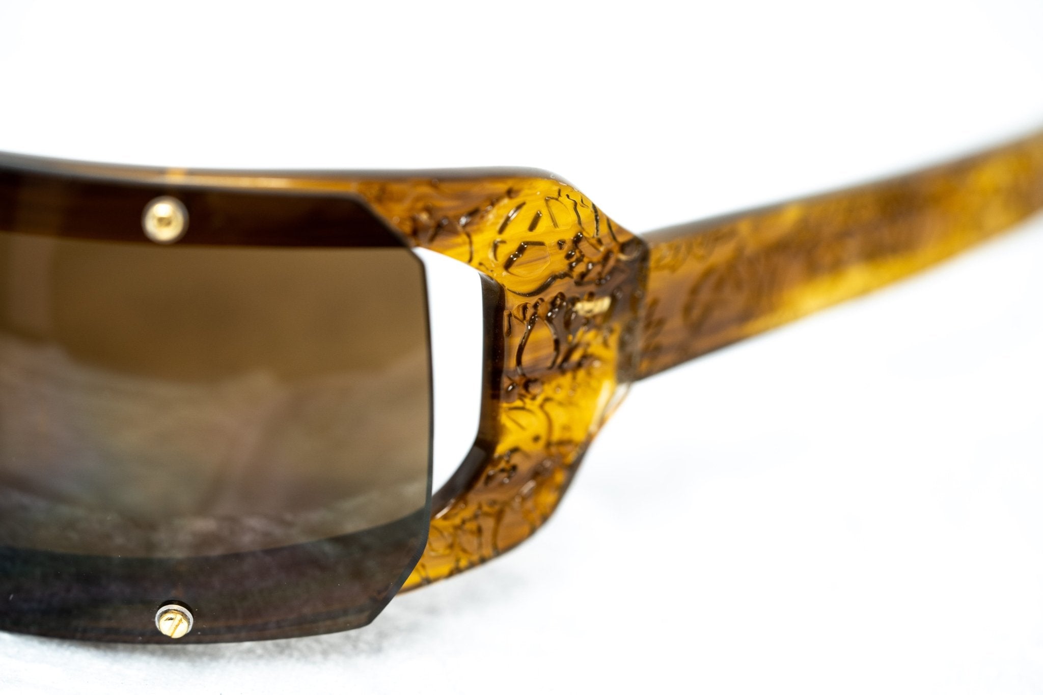 Buddhist Punk Sunglasses Rectangular Tortoise Shell With Brown Lenses Category 3 6BP2C2TSHELL - Watches & Crystals