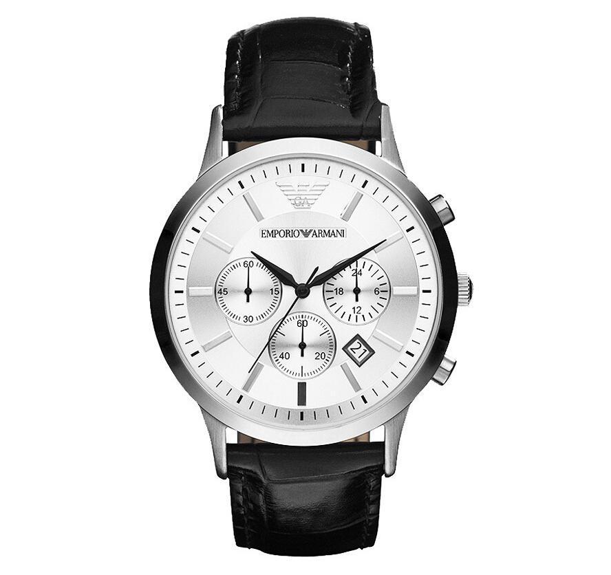Emporio Armani Men's Chronograph Watch Steel AR2432 - Watches & Crystals