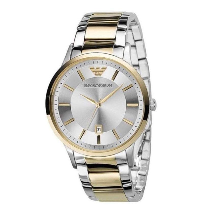 Emporio Armani Men's Renato Watch Two Tone AR2449 - Watches & Crystals