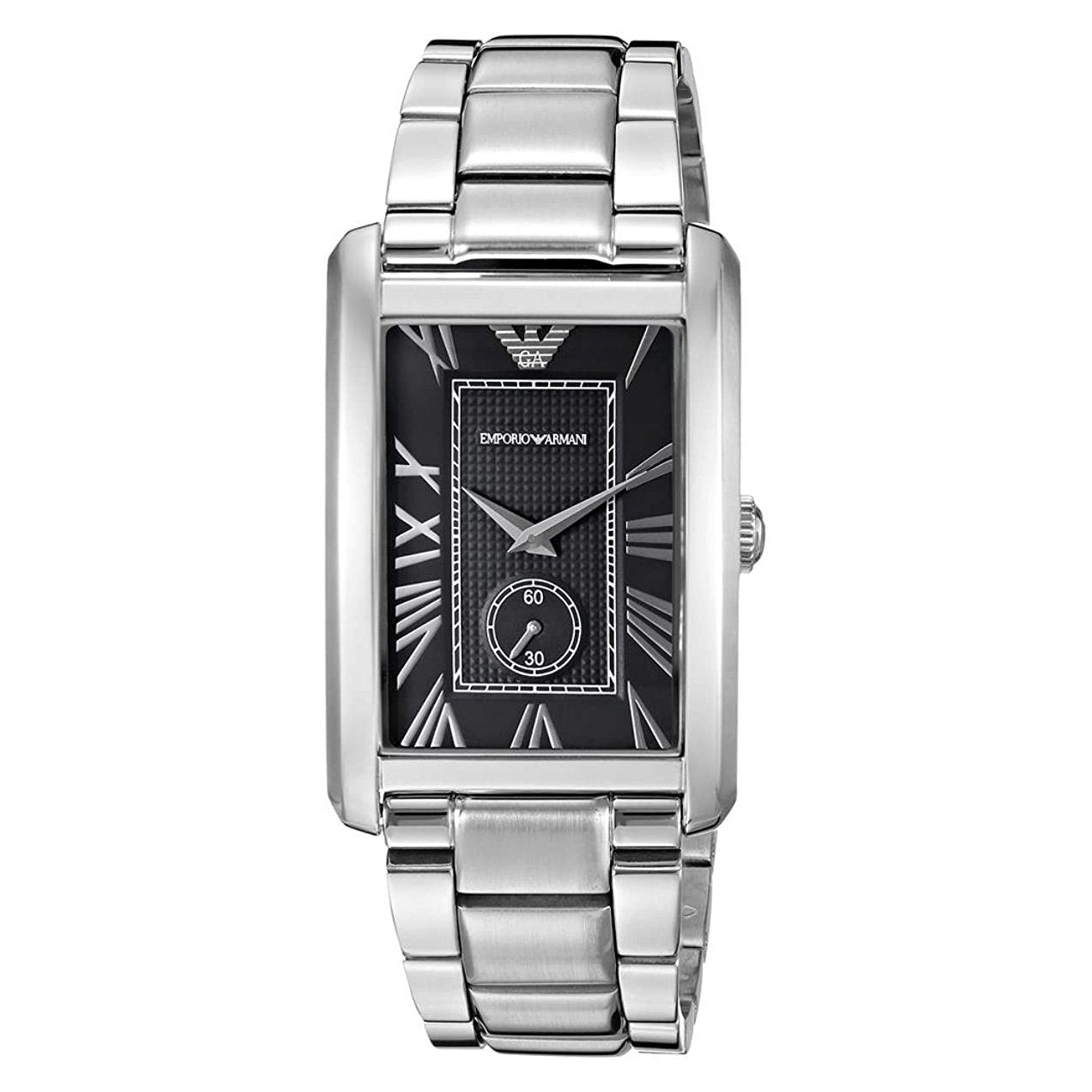 Emporio Armani Men's Watch Classic Black Bracelet AR1608 - Watches & Crystals
