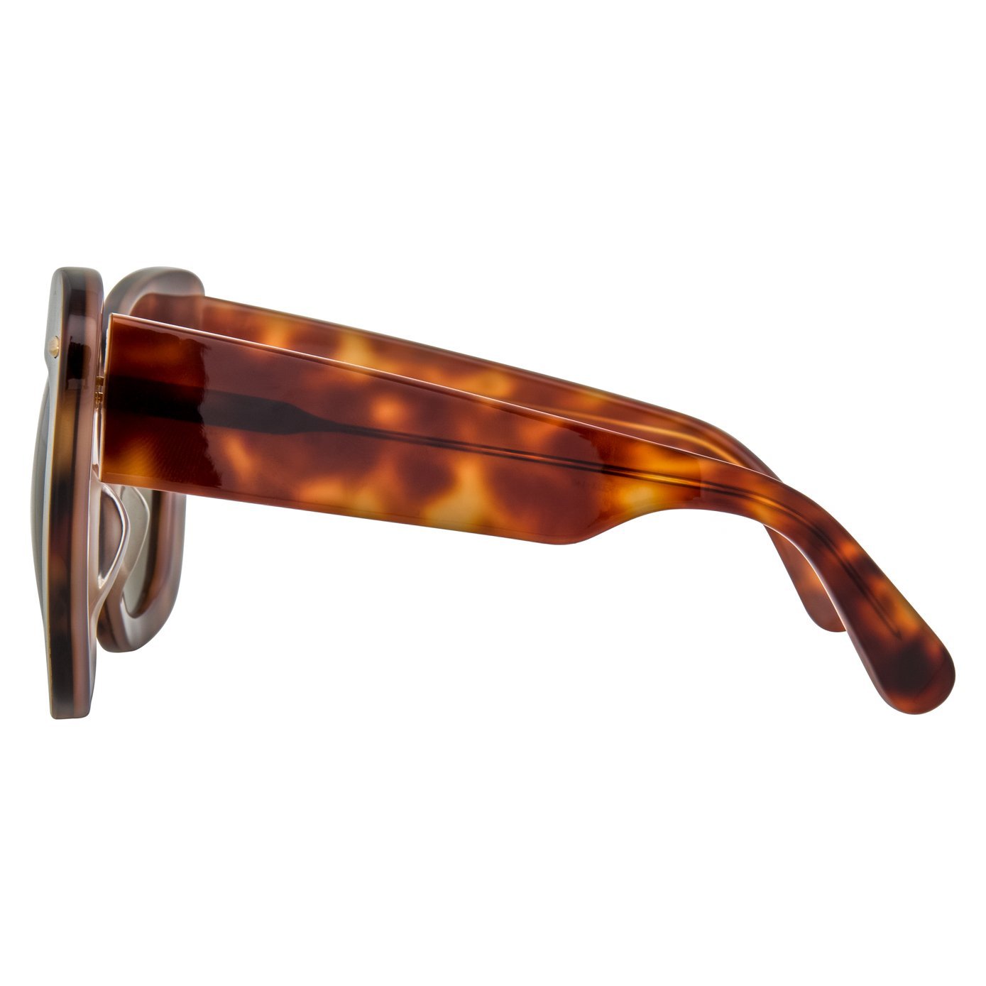 Erdem Women Sunglasses Cat Eye Tortoise Shell Light Gold with Grey Graduated Lenses Category 3 EDM24C3SUN - Watches & Crystals
