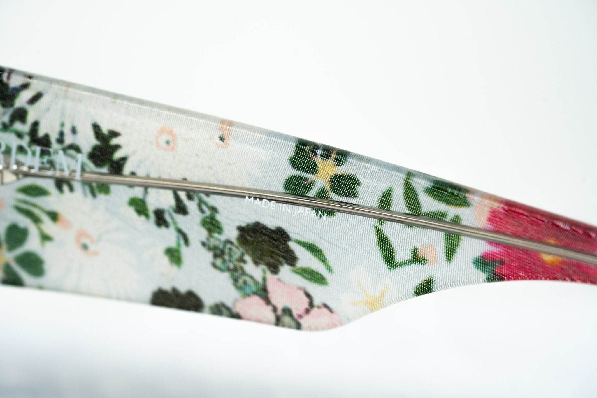 Erdem Women Sunglasses Oversized Floral Blue Rose Gold with Grey Graduated Lenses Category 3 EDM34C5SUN - Watches & Crystals