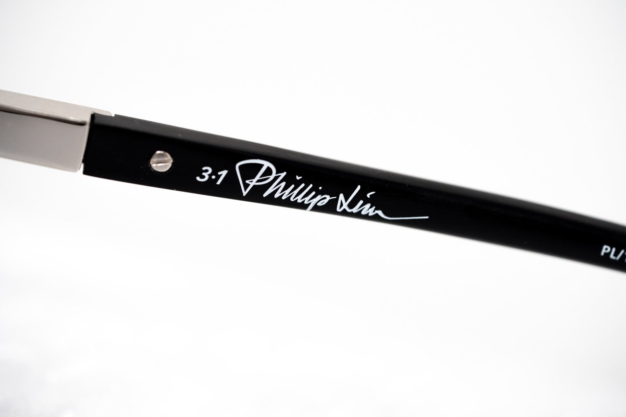 Phillip Lim Sunglasses Brushed Black and Nickel Aviator with Red Mirror Lenses Category 2 - PL170C6SUN - Watches & Crystals