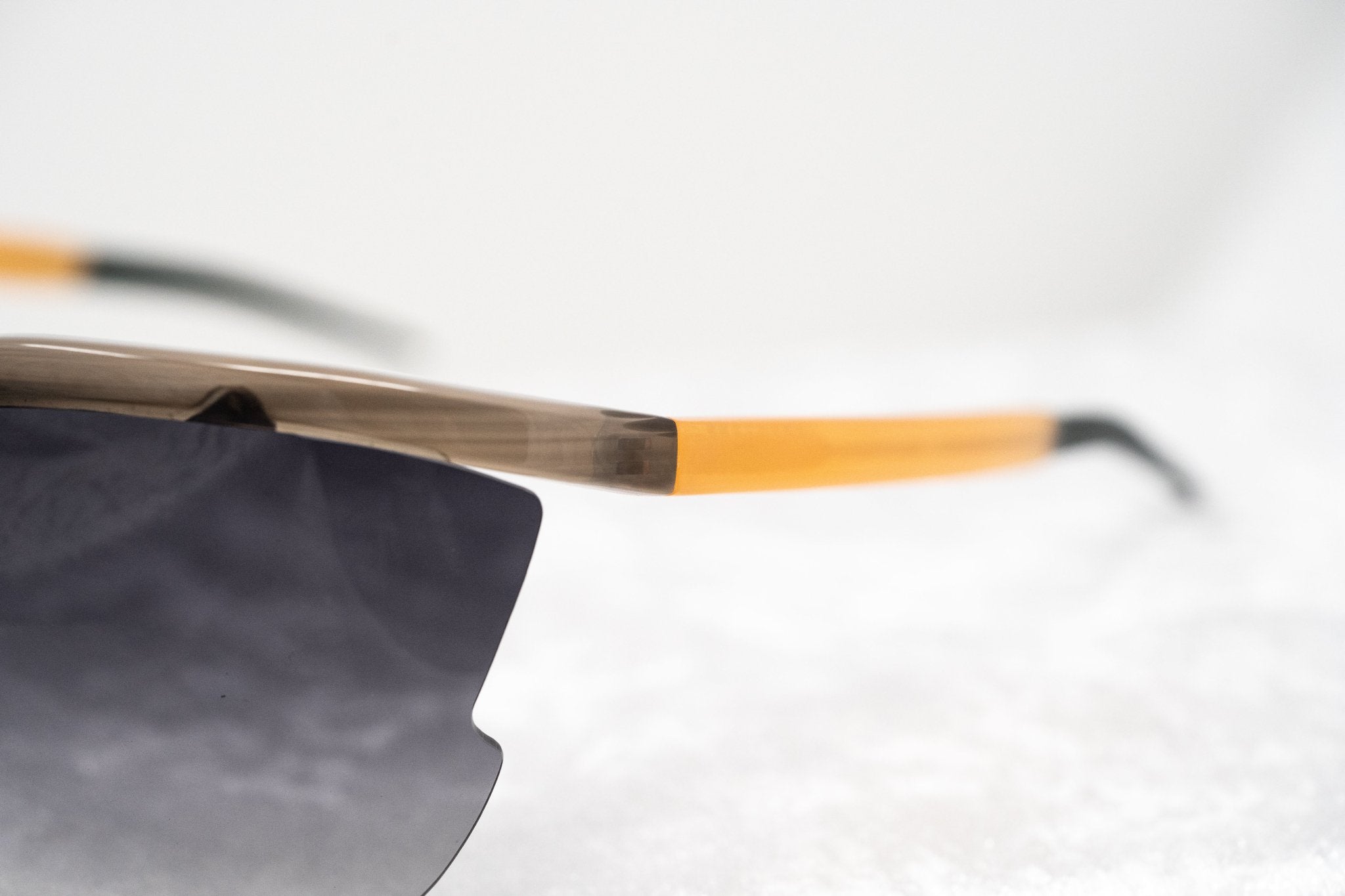 Prabal Gurung Sunglasses Female Special Frame Grey Orange Category 3 Grey Gradient Lenses PG21C3SUN - Watches & Crystals