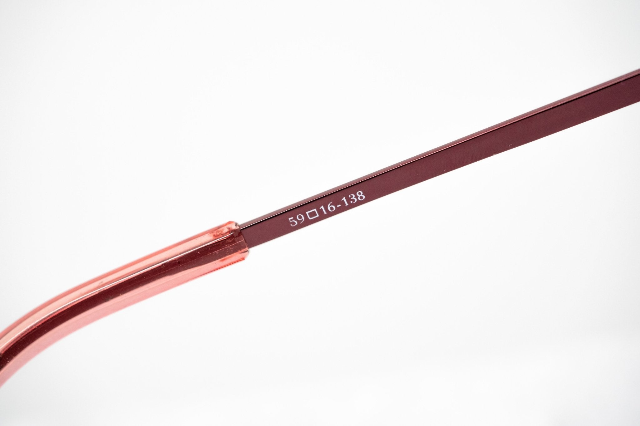 Prabal Gurung Sunglasses Oversized Female Pink to Clear/Metallic Pink Frame Category 1 Pink Gradient Lenses PG23C5SUN - Watches & Crystals